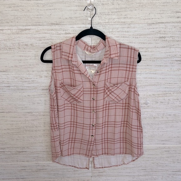 SIM & SAM Sleeveless Blouse | SIZE XL - Picture 1 of 6